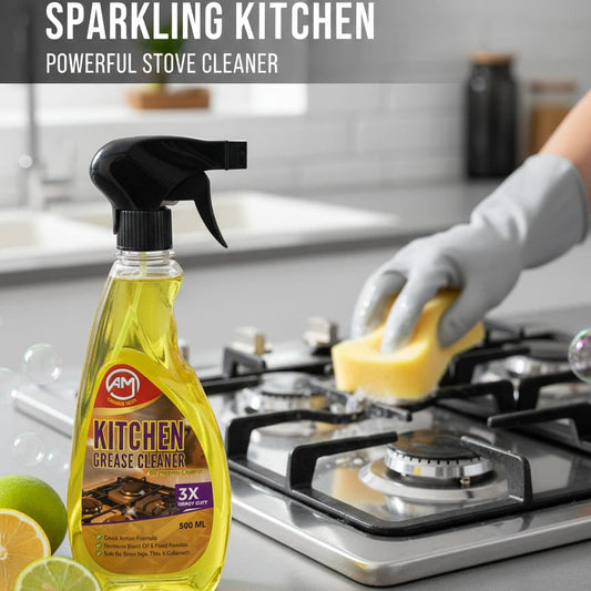 KITCHEN GREASE CLEANER – Tough on Grease, Sparkling Clean Kitchen