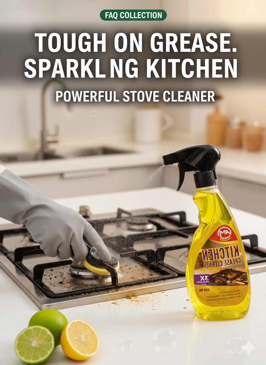 KITCHEN GREASE CLEANER – Tough on Grease, Sparkling Clean Kitchen
